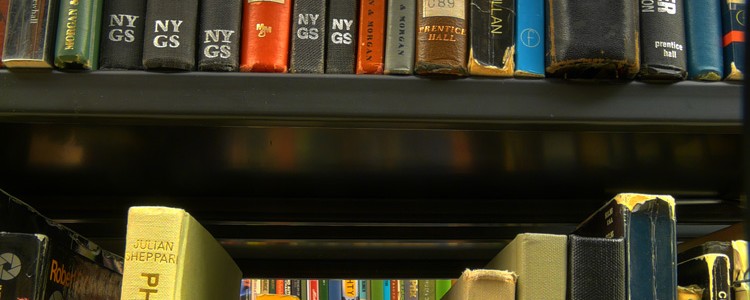 Library books