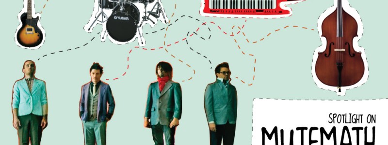Mutemath magazine article, spread 1