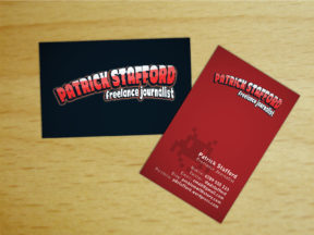 Patrick Stafford - business cards
